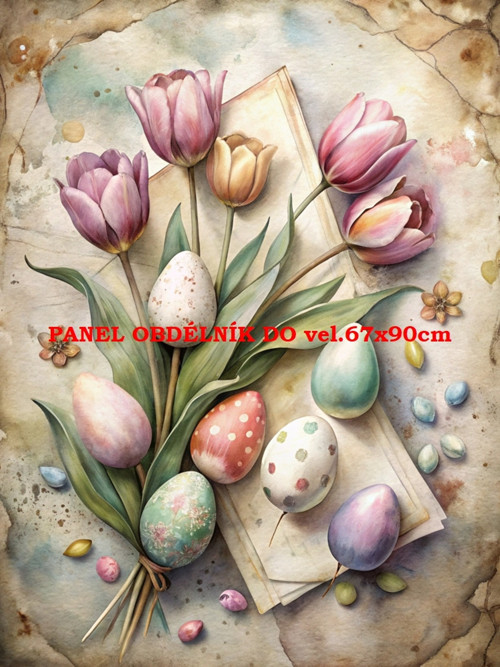 Bavlněný panel 7x10 cm — foto 1