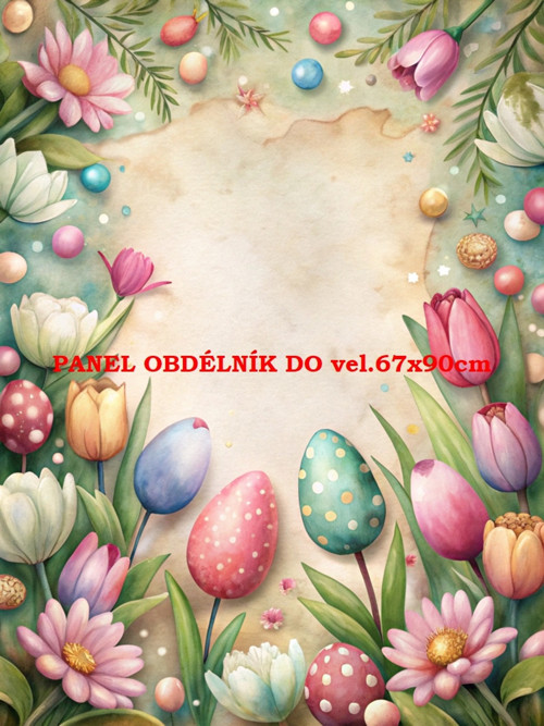 Bavlněný panel 7x10 cm — foto 1