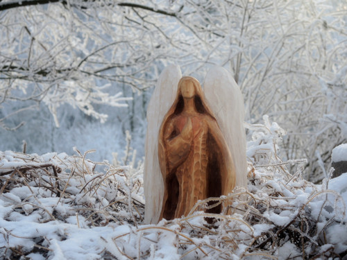 Posel .. ochránce, léčitel 27 cm, lípa