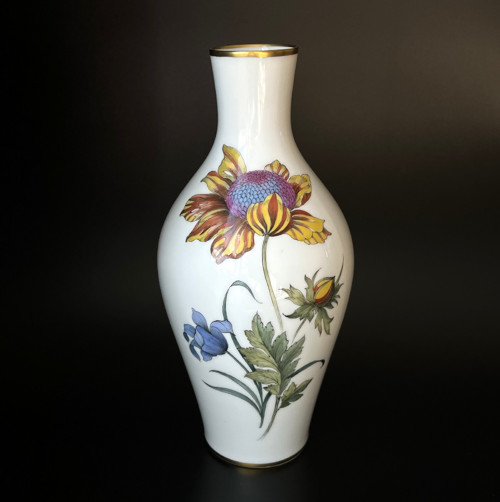 Rosenthal Ručně malovaná váza 22 cm, 50.léta 20.st