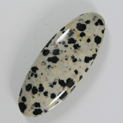 Přírodní jaspis, Dalmatin, 56,46 ct., 49,8x19,4 mm