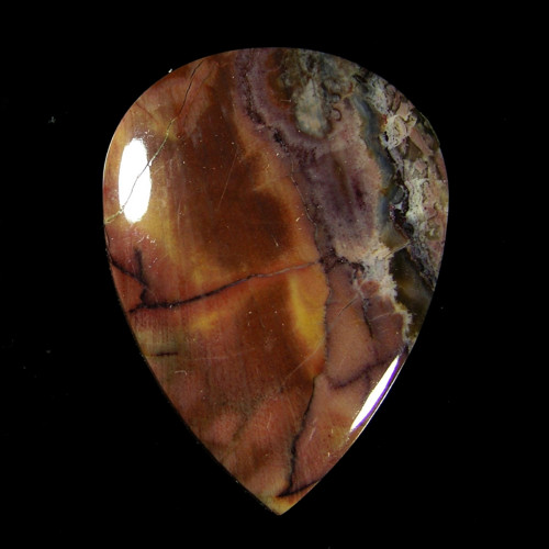 Přírodní jaspis, kabošon, 22,75 ct., 29,5x22x5 mm