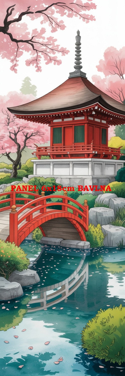 Panel na záložku - bavlna