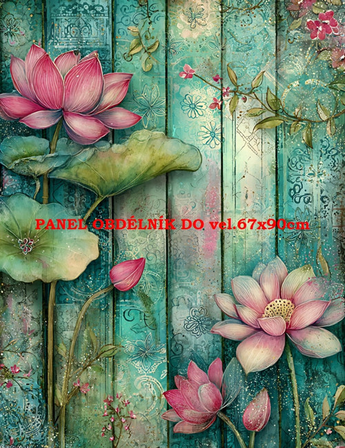 Bavlněný panel 7x10 cm — foto 1