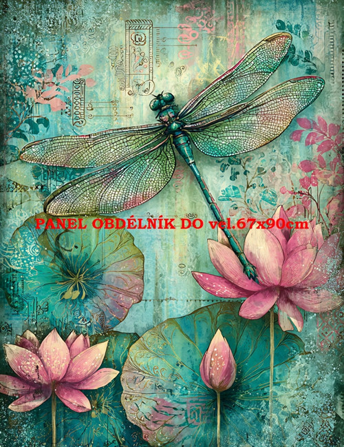 Bavlněný panel 7x10 cm — foto 1