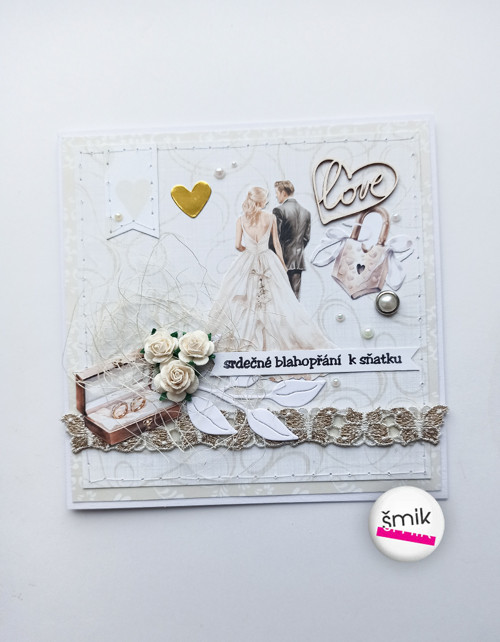 Svatební přání se snoubenci "Always&Forever"