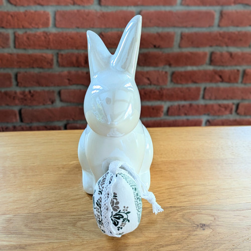 Velikonoční kraslice zelený ornament