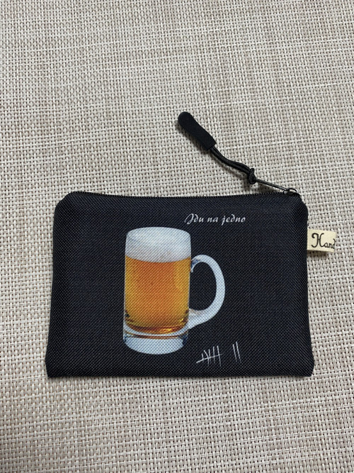 Voděodol.kapsička na drobnosti - Pivo-jdu na jedno