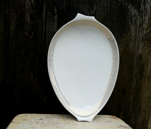 Cornelia...velký porcelánový tác, Loučky, brusel