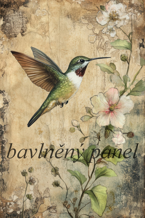 Bavlněný panel VIN 344