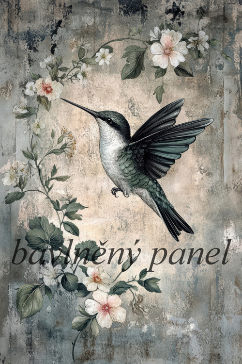 Bavlněný panel VIN 346