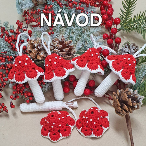 Návod muchomůrka a hříbeček s překvapením