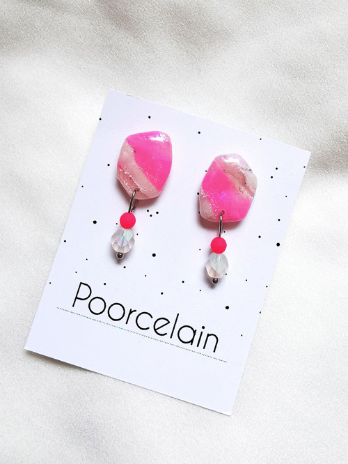 Náušnice Bubblegum