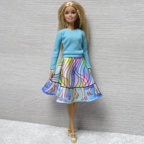 Sukně a tričko pro Barbie — foto 1