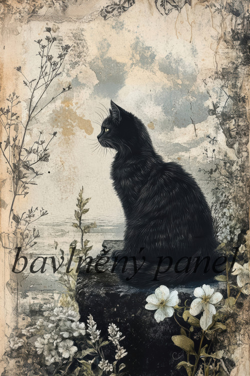 Bavlněný panel VIN 371