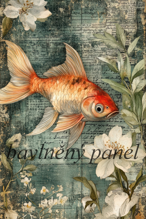 Bavlněný panel VIN 389