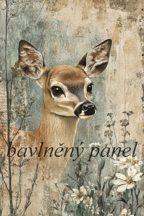 Bavlněný panel VIN 393