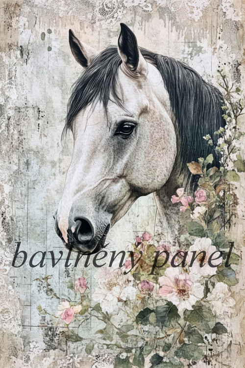 Bavlněný panel VIN 394