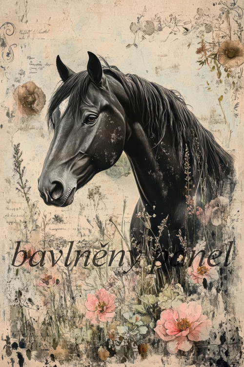 Bavlněný panel VIN 395