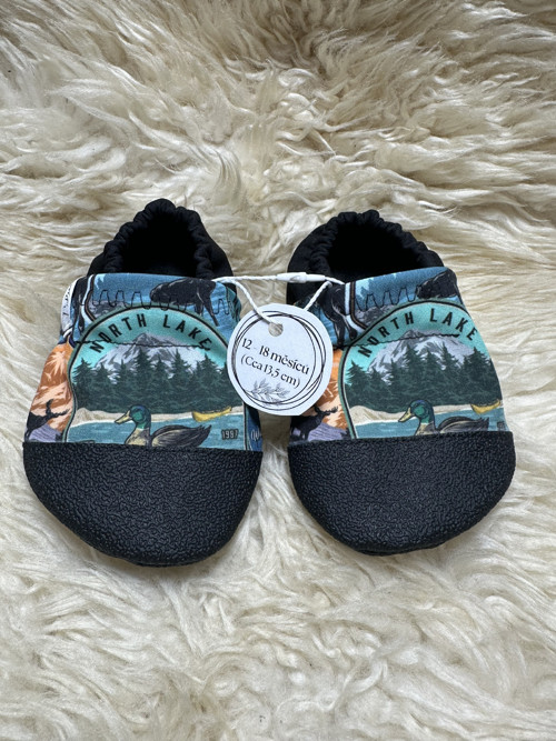 Softshellové capáčky/papučky 13,5 cm — foto 1