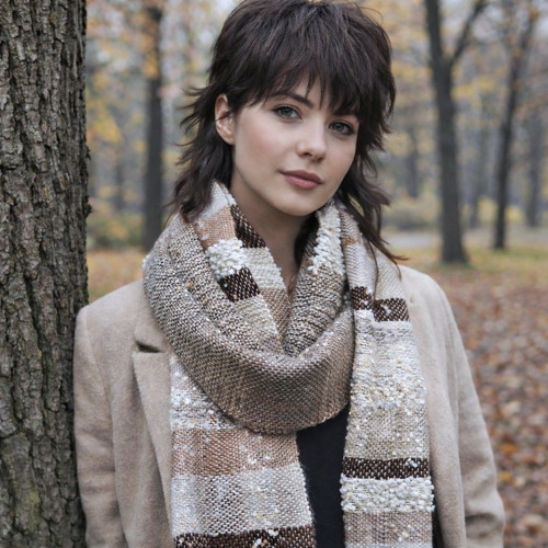Ručně Tkaná Šála - Sabrina