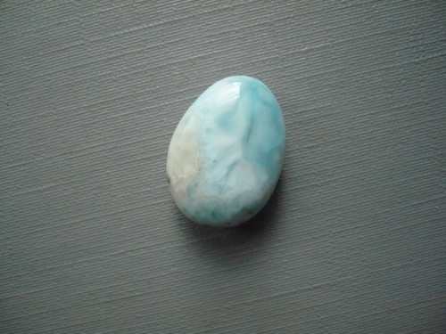 Tromlovaný kámen - larimar 19 mm, č.27f
