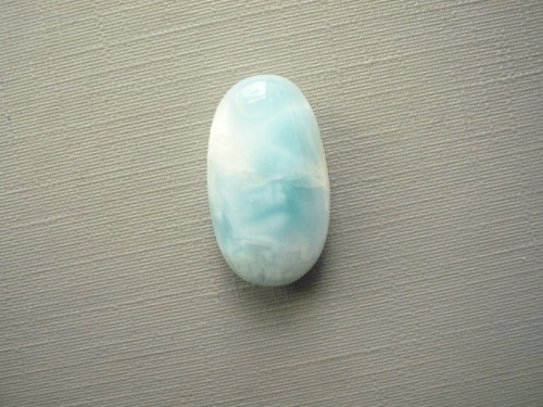 Tromlovaný kámen - larimar 21 mm, č.28f