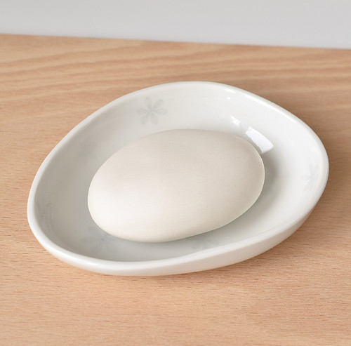 Porcelánový vonný kámen aroma difuzér bílý