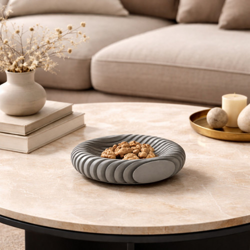 Moderní designová miska - Šedá