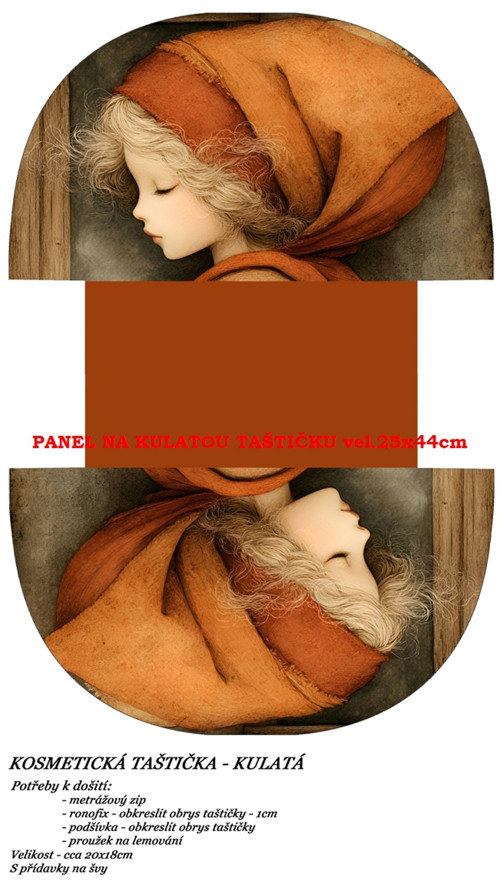 Panel na taštičku bavlna