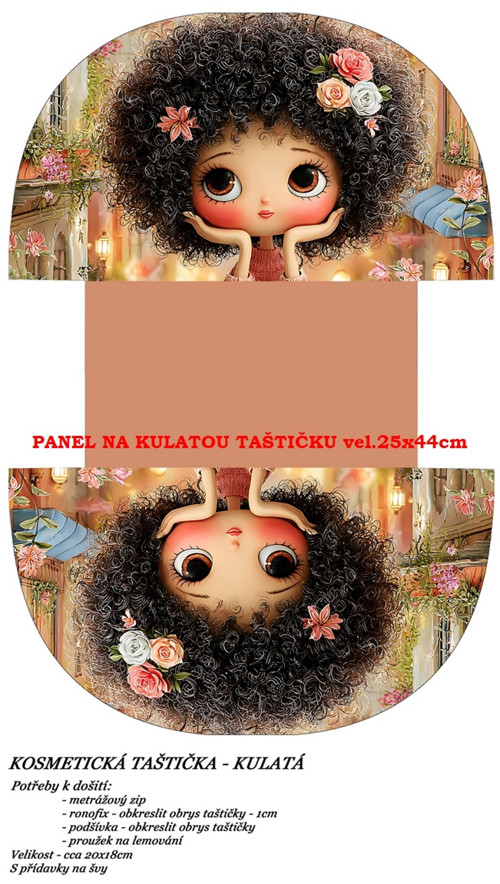 Panel na taštičku bavlna