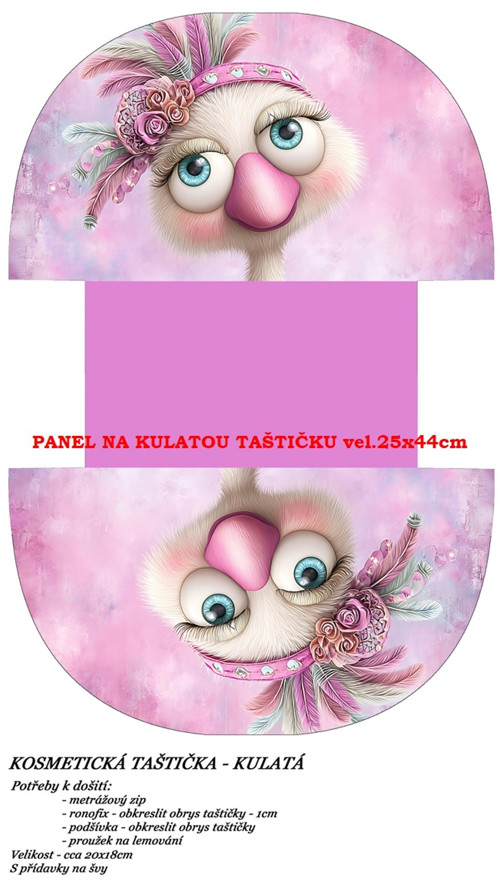 Panel na taštičku bavlna