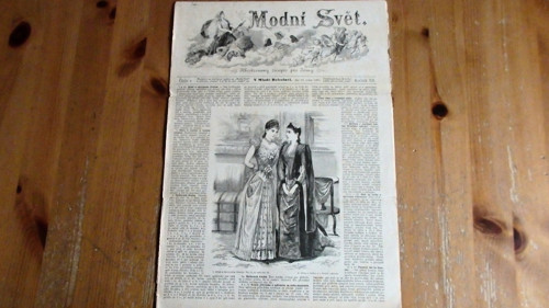 Módní svět 22. ledna 1890
