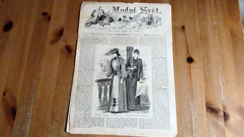 Módní svět 19. července 1890