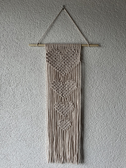 Macramé srdce