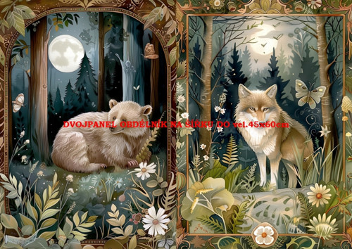 Bavlněný panel 7x10 cm — foto 1