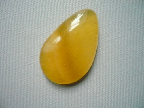 Kabošon - kalcit oranžový 33 mm, č.6f