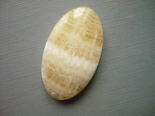 Kabošon - kalcit oranžový 31 mm, č.7f