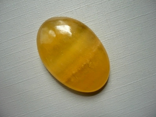 Kabošon - kalcit oranžový 32 mm, č.14f