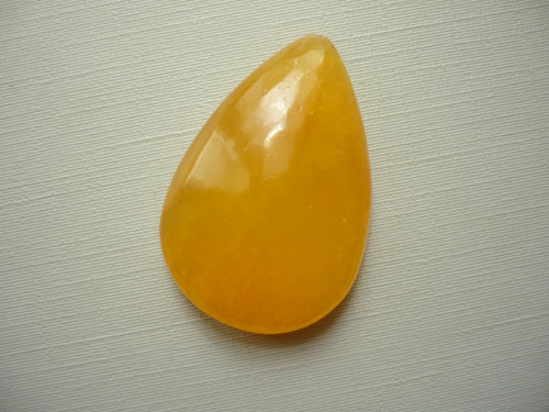 Kabošon - kalcit oranžový 37 mm, č.19f