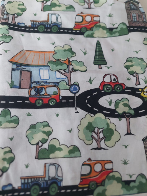 Bavlna, celý kus - cca 0,3x1,6m