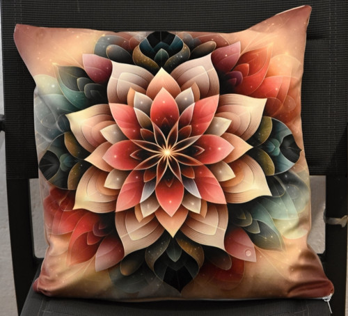 Povlak na polštář-mandala