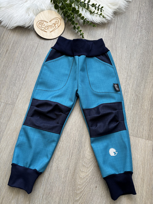 Softshellové kalhoty Comfort - jarní, vel. 86/92