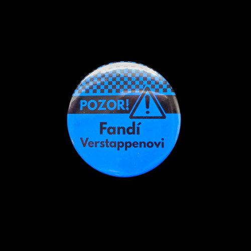 Placka Pozor! Fandí Verstappenovi f1