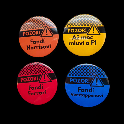 Set placek Pozor! F1