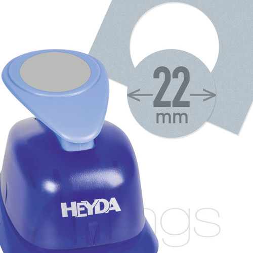 Kruh 22mm Raznice / děrovačka Heyda / 1ks