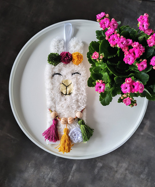 Macrame duha - Kouzelná lama