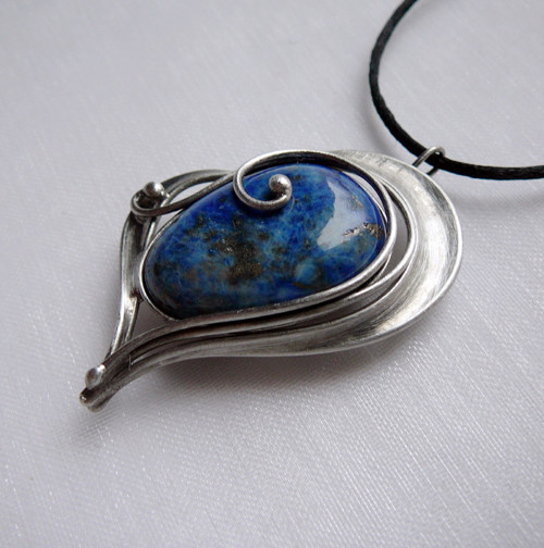 Variácie na srdiečko - lapis lazuli — foto 1