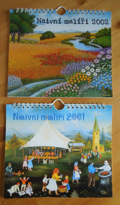 Kalendáře "Naivní malíři"