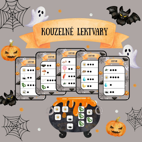 Kouzelné lektvary - Halloween (PDF k tisku)
